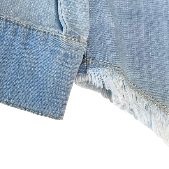 new Lauren Moshi ❤︎ Sloane Love You Forever ❤︎ Floral Print Button Down Shirt ❤︎ - Picture 7 of 17